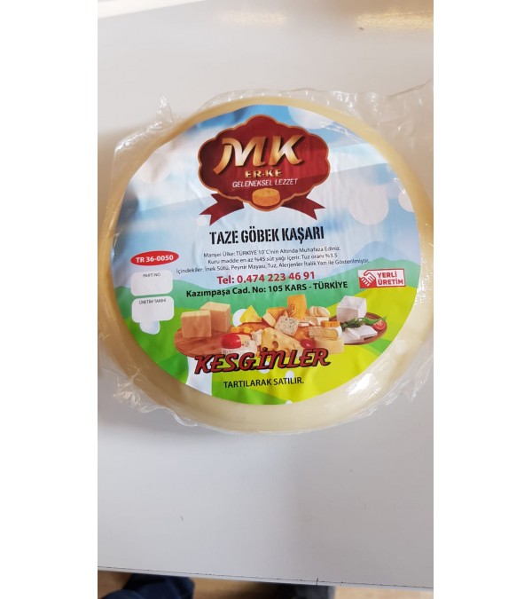 Göbek Kaşar Peyniri kğ
